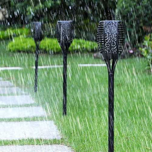 Solar Flame Light Outdoor Torch Light (4 Pack)