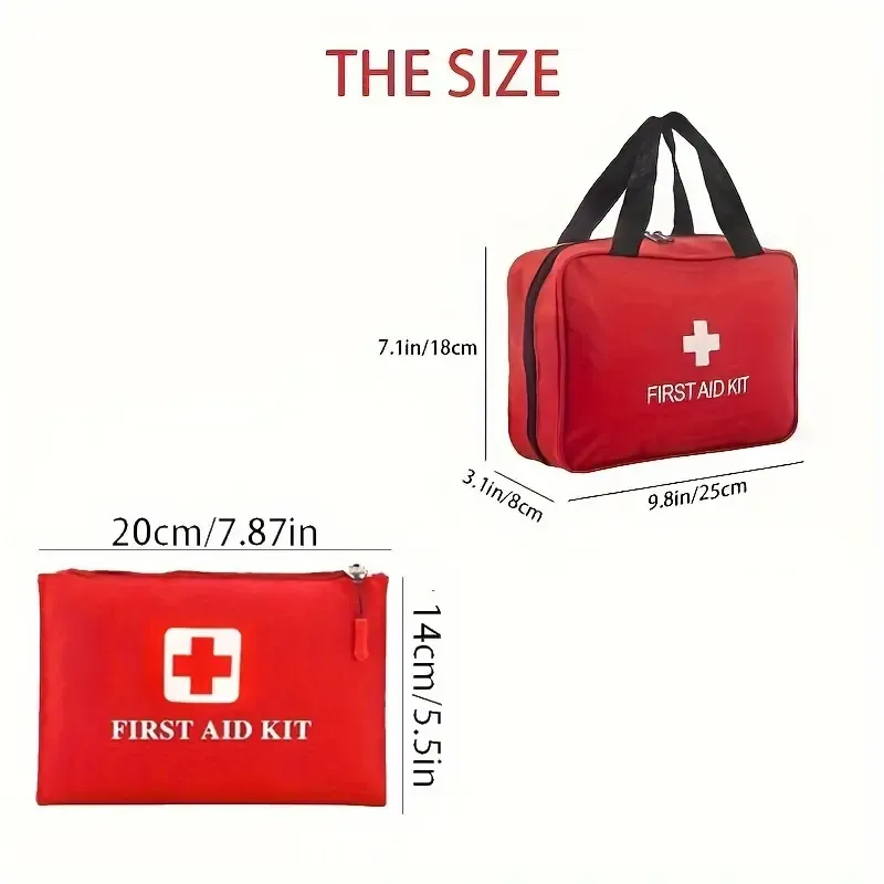 25 Large First Aid Kits, Portable First Aid Kits, Emergency Kits