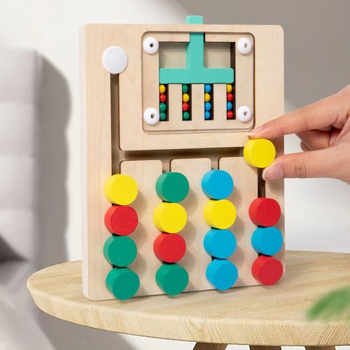 Children's Memory Chess Four Color Positioning Game Thinking Training
