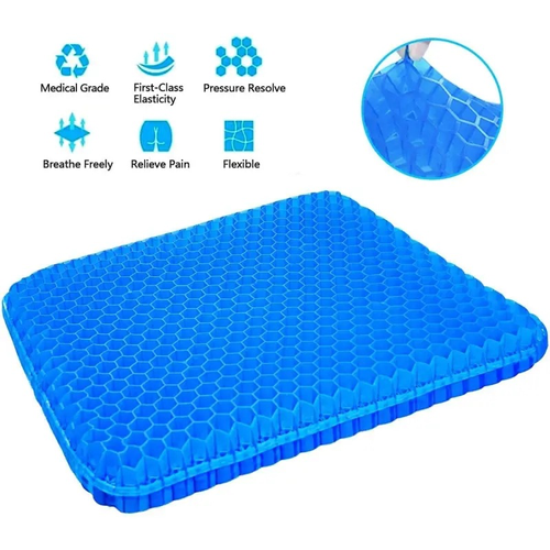 Cooling honeycomb seat cushion: suitable for office chairs and car seats.