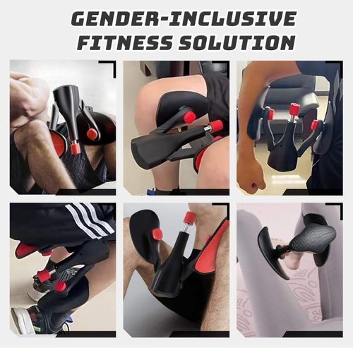 Pelvic floor muscle trainer for inner thigh exercises, Kegel leg clamp for slimming legs, and home use for postpartum pelvic support.