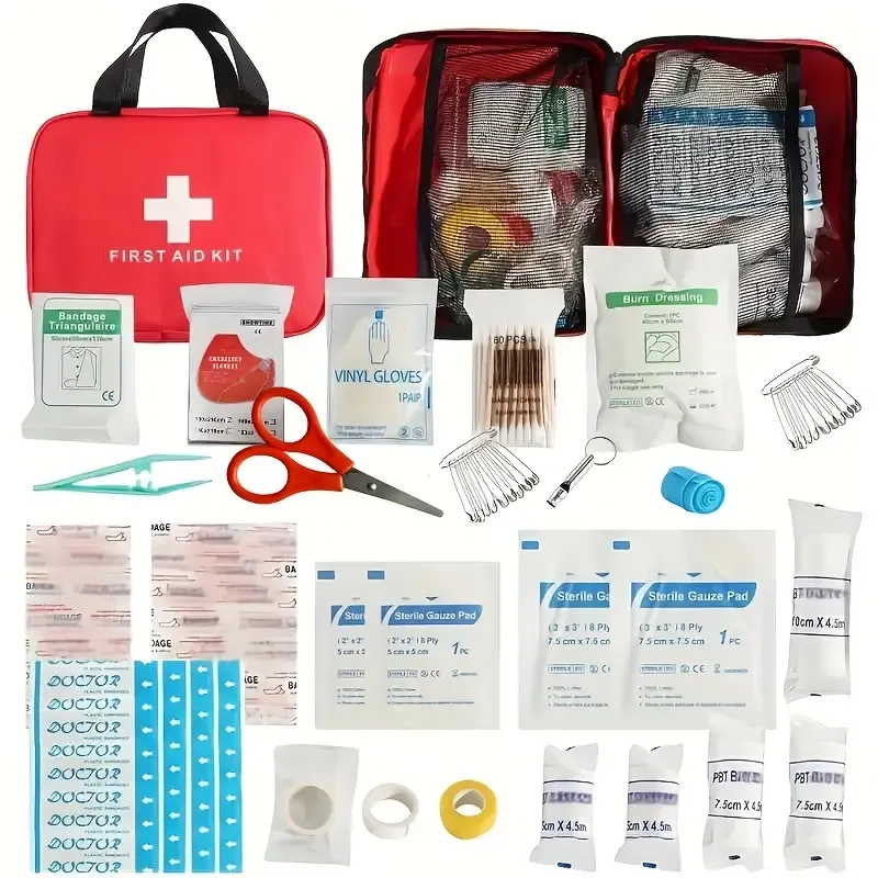 25 Large First Aid Kits, Portable First Aid Kits, Emergency Kits