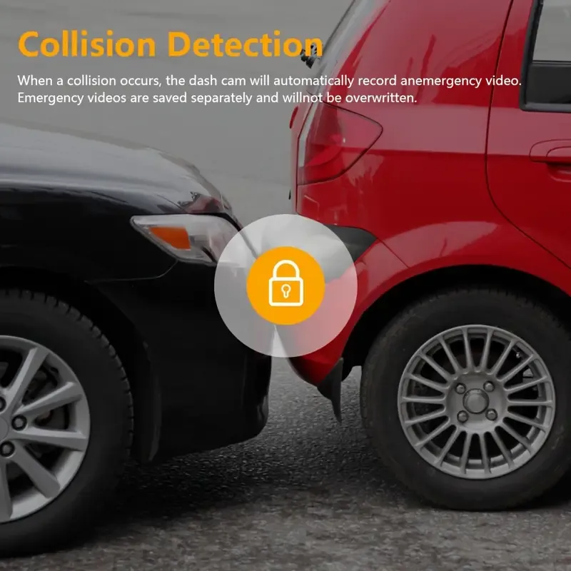 Dual front-mounted built-in vehicle driving recorder