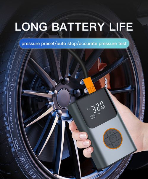 Multifunctional Car Wireless Air Pump Portable Electric Tire Inflator