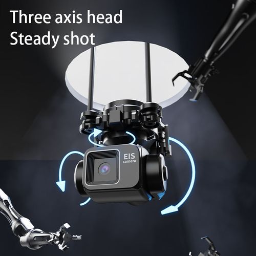 Drone 3-axis gimbal with GPS positioning, automatic return, brushless HD aerial photography, laser obstacle avoidance, remote control screen