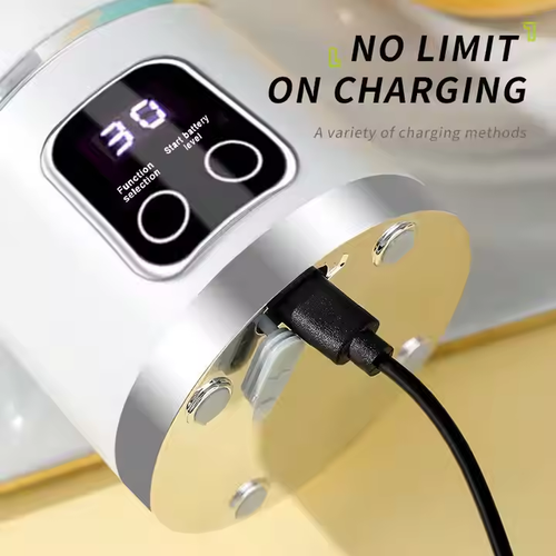 Portable rechargeable juicer