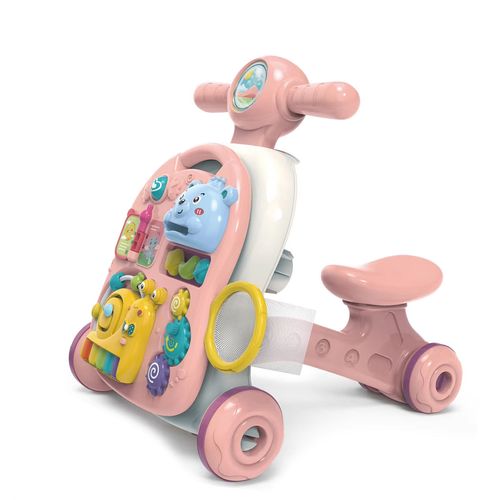 Baby walker multifunctional trolley toy baby anti-O-leg anti-rollover music toddler stroller