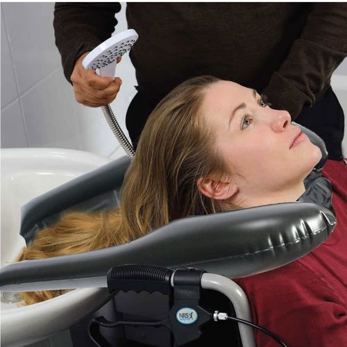 Inflatable Shampoo Bowl,Portable Sink , Lightweight Shampoo Basin for Elderly, Disabled, Pregnant, Injured, Bedridden, Handicap