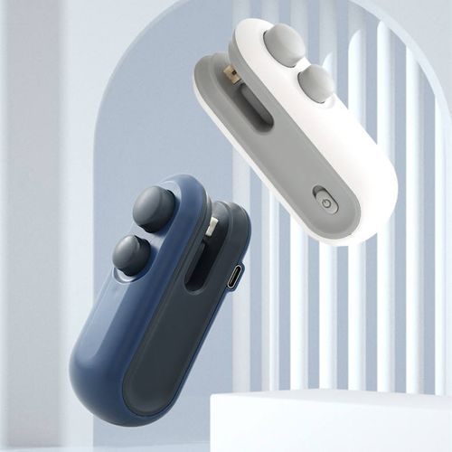 Mini selador USB para embalagem de plástico, selador a vácuo, aquecimento rápido, selador térmico para sacos de snacks portáteis para conservação de alimentos