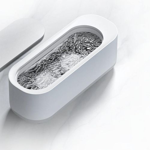 Máquina portátil de limpeza de relógios, joias, óculos, vibração de alta frequência, pequena máquina de limpeza de anéis, alimentada por bateria