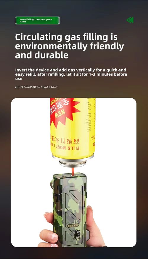 Powerful Green Flame Ignition Quickly with Safety Lock Alloy High Quality Windproof Lighter Kitchen Camping Reusable（No gas)