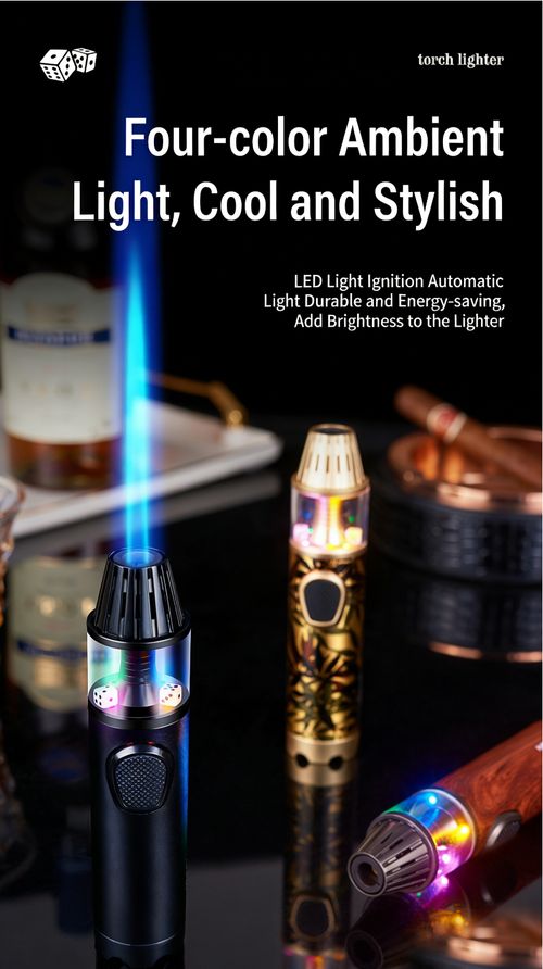 ZB-213 Butane Torch Lighter – Windproof, Adjustable Flame, Stylish Design