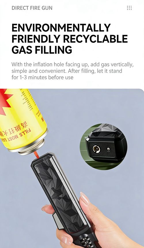 ZB-567Foldable Butane Torch – Adjustable Flame, Portable & Safe Design