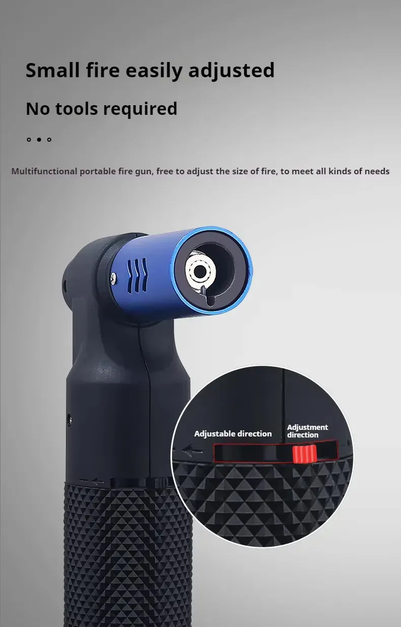 High Quality 360 Invertable 1300 Degree Outdoor Windproof Bbq Gas Lighter