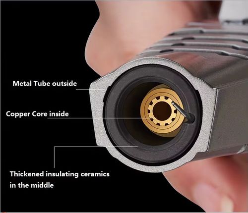 High Quality Long Refillable Butane Jet Flame Torch Lighter