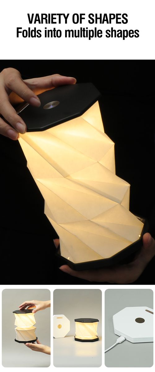 Folding Rotating Night Light