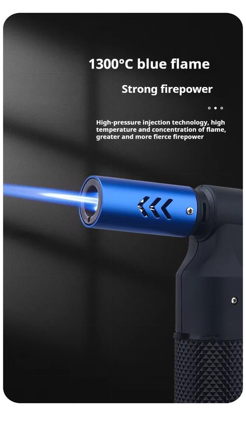 High Quality 360 Invertable 1300 Degree Outdoor Windproof Bbq Gas Lighter
