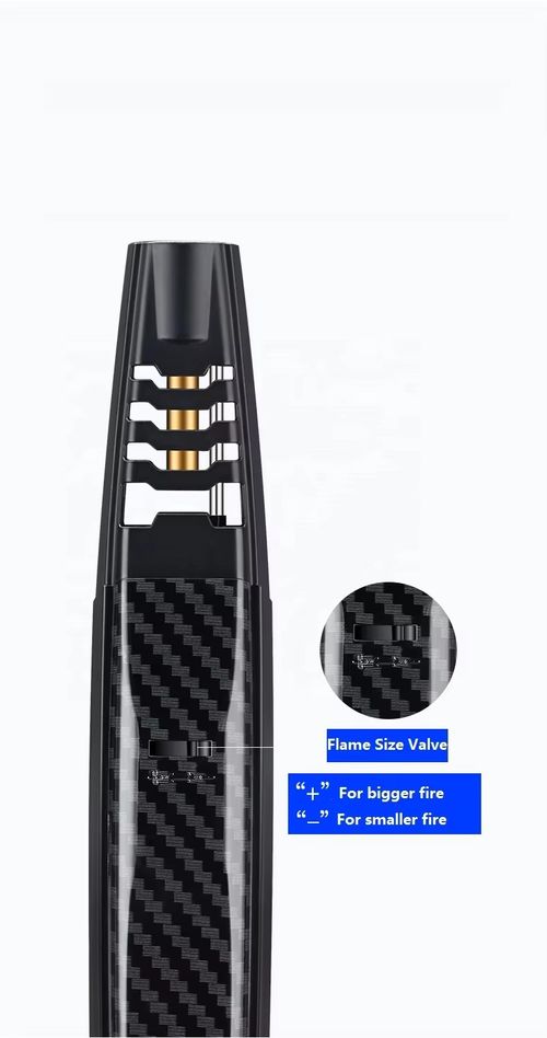 High Quality Long Refillable Butane Jet Flame Torch Lighter