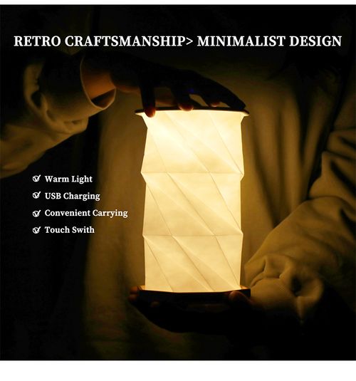 Folding Rotating Night Light