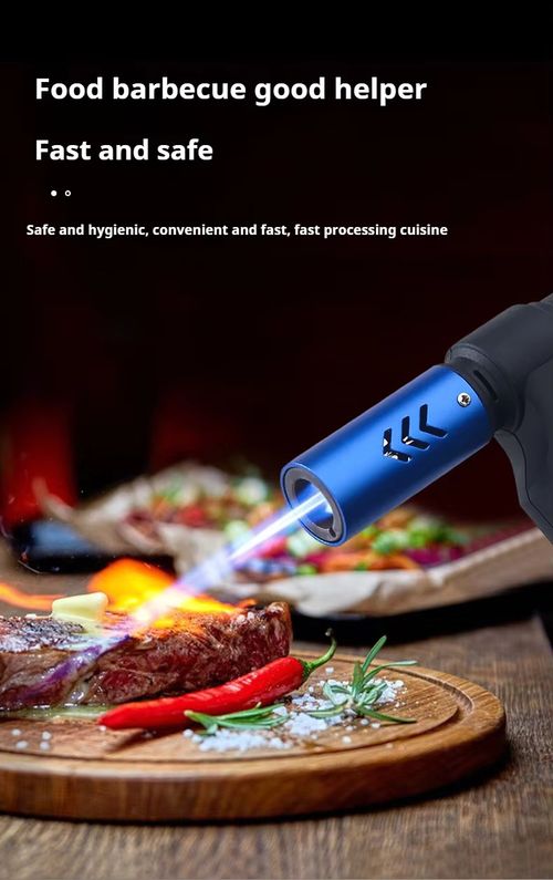 High Quality 360 Invertable 1300 Degree Outdoor Windproof Bbq Gas Lighter