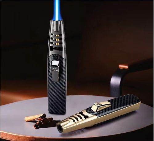 High Quality Long Refillable Butane Jet Flame Torch Lighter
