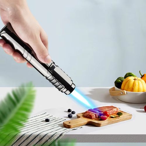 SG006 High Quality Powerful Windproof Torch Lighter Welding Gun Refillable Butane Classic Large Flame Igniter for Camping
