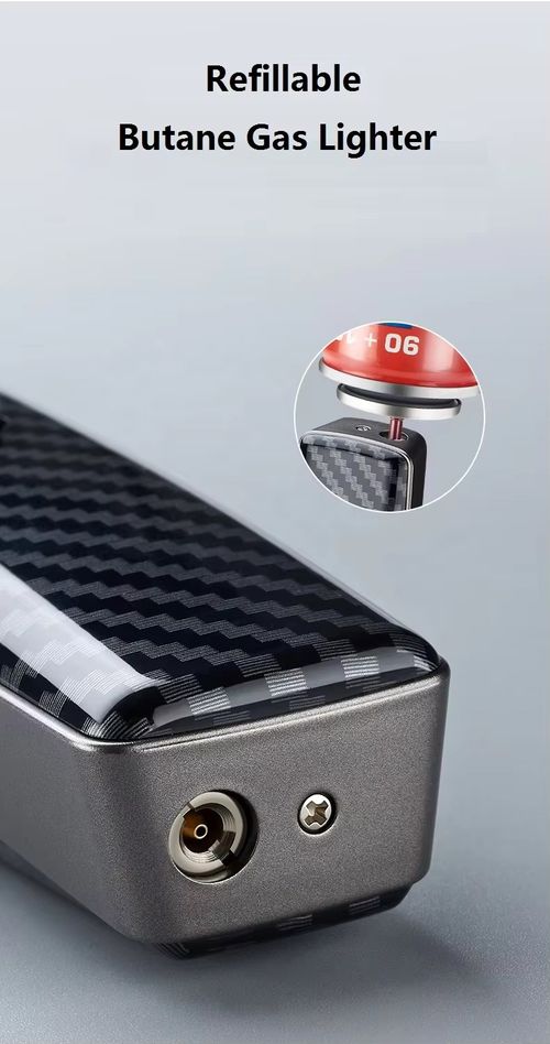 High Quality Long Refillable Butane Jet Flame Torch Lighter