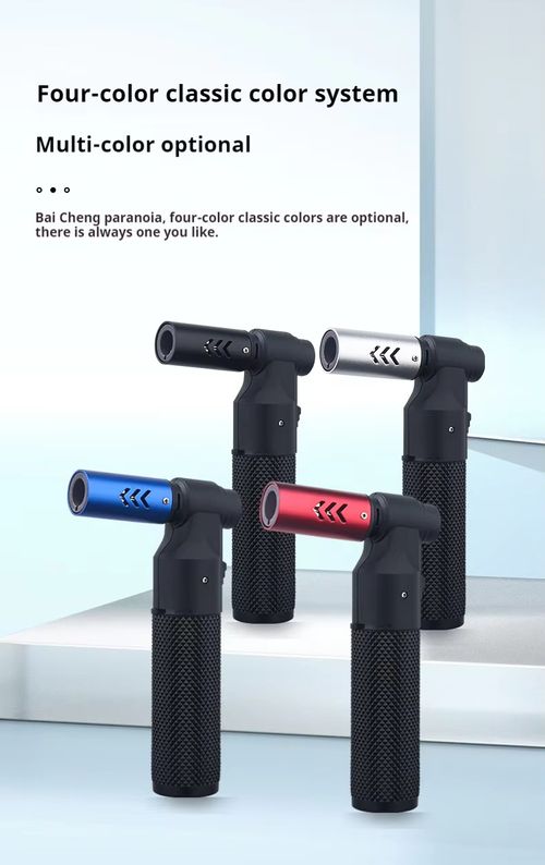 High Quality 360 Invertable 1300 Degree Outdoor Windproof Bbq Gas Lighter