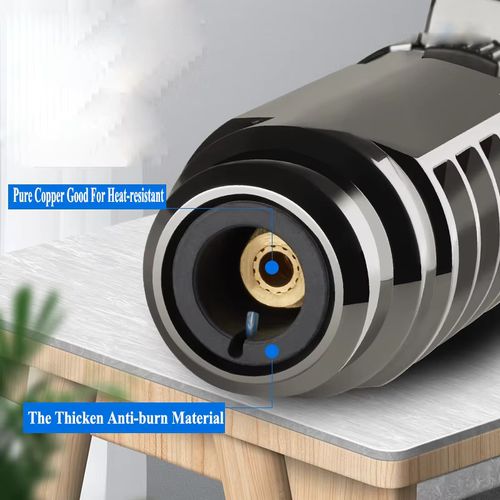 SG006 High Quality Powerful Windproof Torch Lighter Welding Gun Refillable Butane Classic Large Flame Igniter for Camping