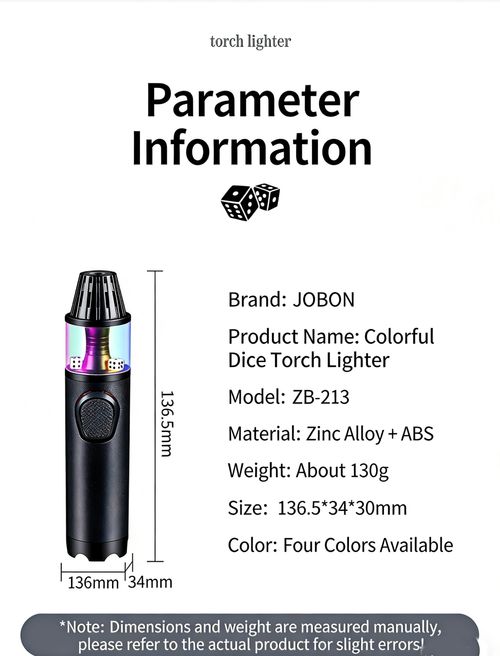 ZB-213 Butane Torch Lighter – Windproof, Adjustable Flame, Stylish Design