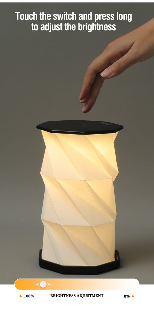 Folding Rotating Night Light