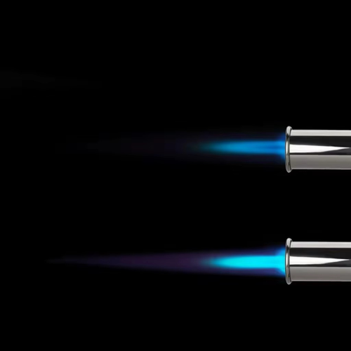 Super Flame Butane Torch Lighter Most Powerful Hand-Held Fireplace Charcoal Gun Style for Kitchen Lighters
