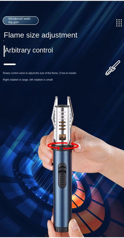 High Quality Welding Guns Refillable Butane Windproof Torch Lighter Powerful
