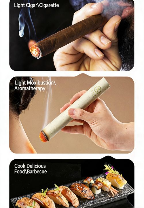 ZB-102 Foldable Windproof Butane Torch Lighter