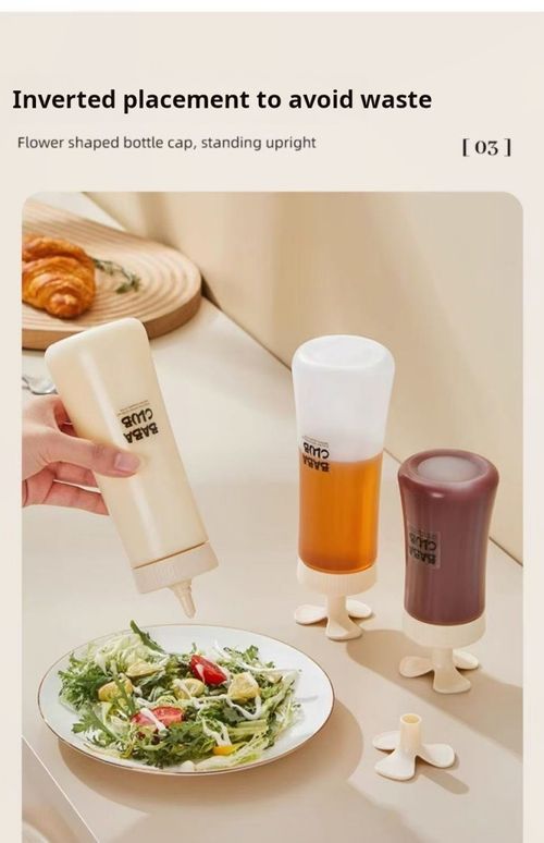 2488--6 Pieces Seasoning squeeze bottle