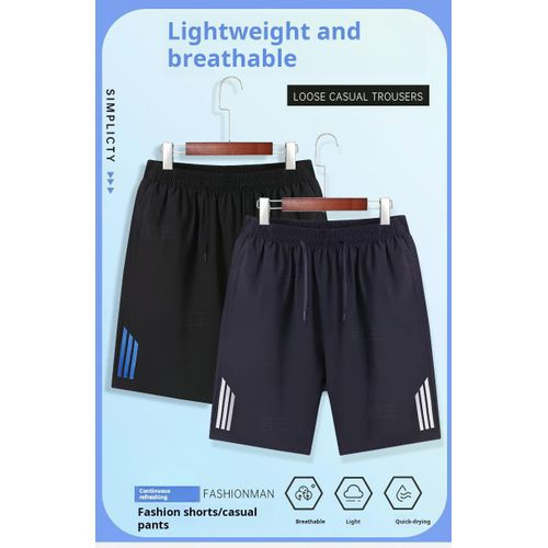 1702--2 pieces Unisex Athletic Shorts