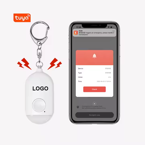 1983--Portable alarm device