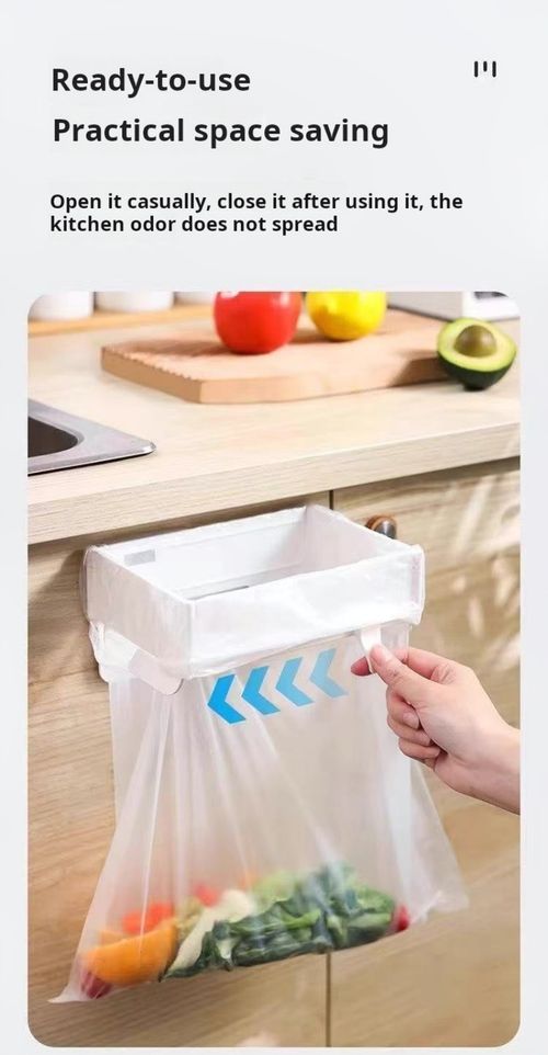 2397--6 Pieces Multifunctional foldable garbage storage stand