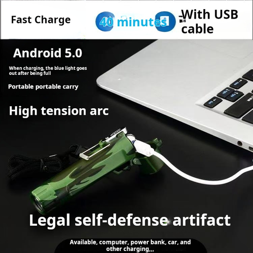 2027--Multifunctional high-pressure electric self-defense equipment