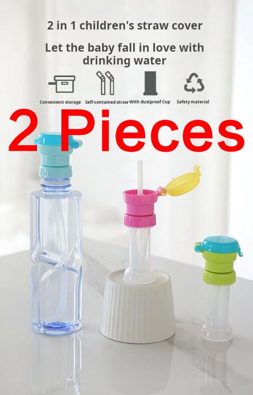 2421--2 Pieces Portable water bottle adapter cap