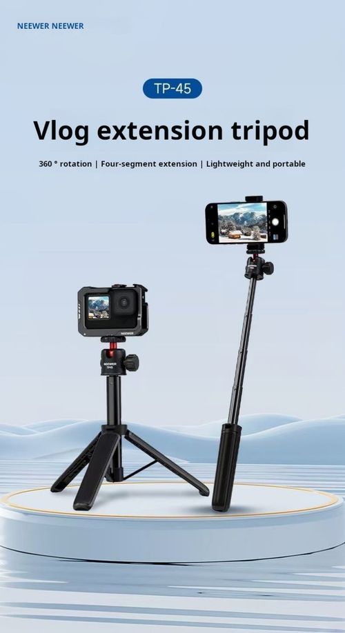 2342--Holding a telescopic selfie stick