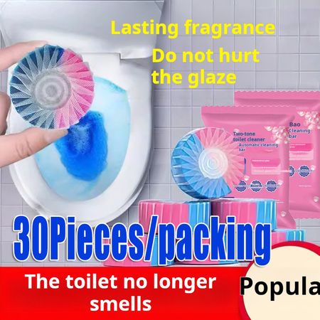 2296-2--30 pieces Fragrant Toilet Cleaner