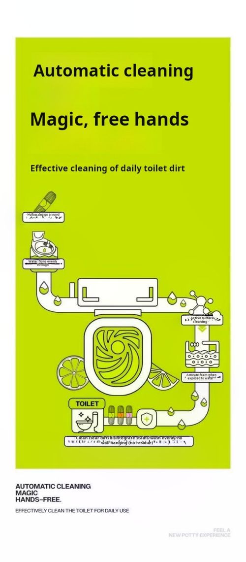 2316--4 Pieces Hanging-type deodorizing toilet cleaner