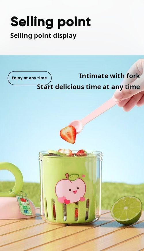 2411--2 Pieces Portable draining fruit cup