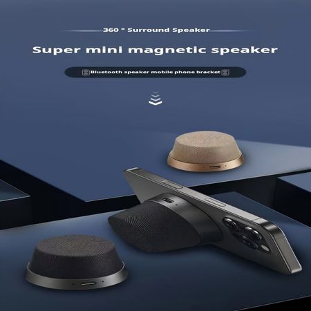 2449--Magnetic wireless Bluetooth speaker