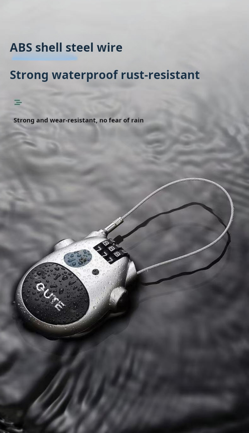 2059--2 Pieces Portable password steel lock