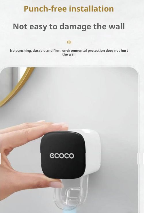 2391--2 Pieces Automatic toothpaste dispenser rack