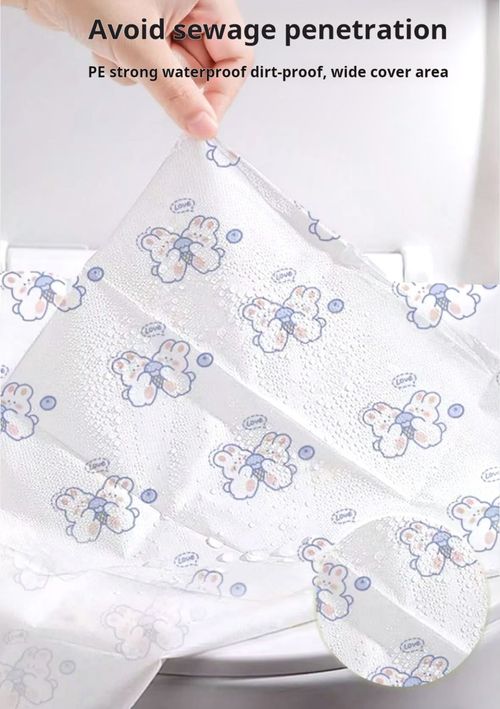 2420--50 Pieces disposable toilet seat cover
