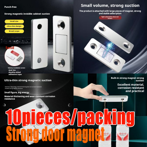 2002--10 pieces Strong magnetic concealed cabinet suction
