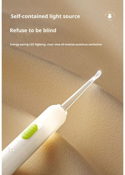 2383--Children's special illuminated visible ear cleaning spatula